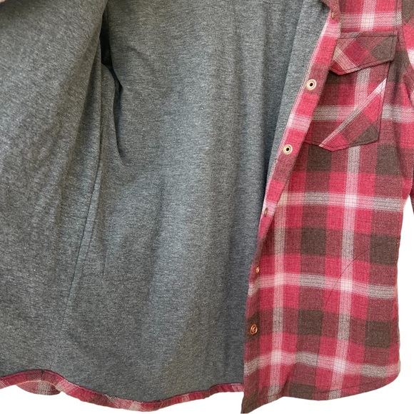 Prana Plaid flannel shirt, size Small - Picture 7 of 10